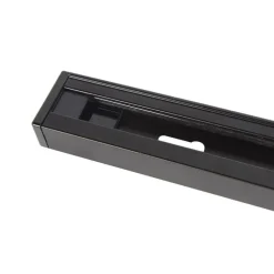1 Meter schwarze Schiene für 1-phasige Schiene - Iconic