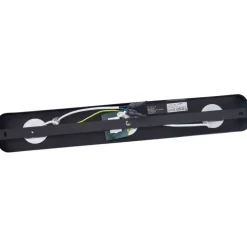 Abgerundeter Deckenstrahler schwarz GU10 35mm 3-flammig verstellbar - Kate