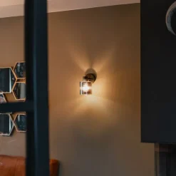 Art Deco Deckenstrahler schwarz mit Rauchglas verstellbar - Laura