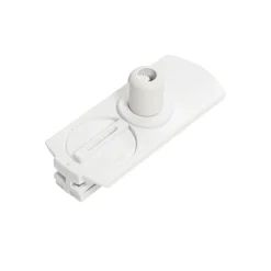 Art-Déco-Hängeleuchte Gold mit Opalglas inkl. Schienenadapter Weiß 1-phasig - Iconic Flore