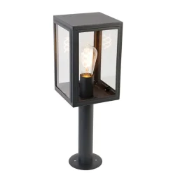 Außenlampenmast grau 50 cm IP44 - Sutton