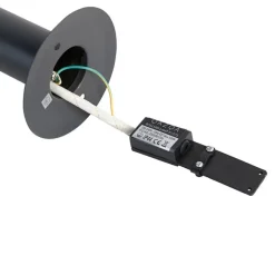 Außenlampenmast grau 50 cm IP44 - Sutton