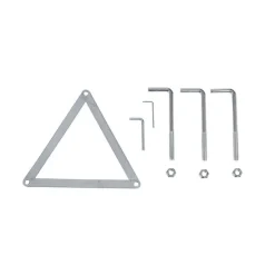 Außenlaterne schwarz 220 cm 3-flammig IP44 - Havanna