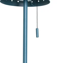 Außenstehleuchte blau inkl. LED 3-stufig dimmbar auf Solar - Ferre