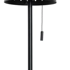 Außenstehleuchte schwarz inkl. LED 3-stufig dimmbar auf Solar - Ferre