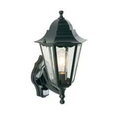 Außenwandlaterne dunkelgrün mit Bewegungsmelder IP44 - New Orleans up