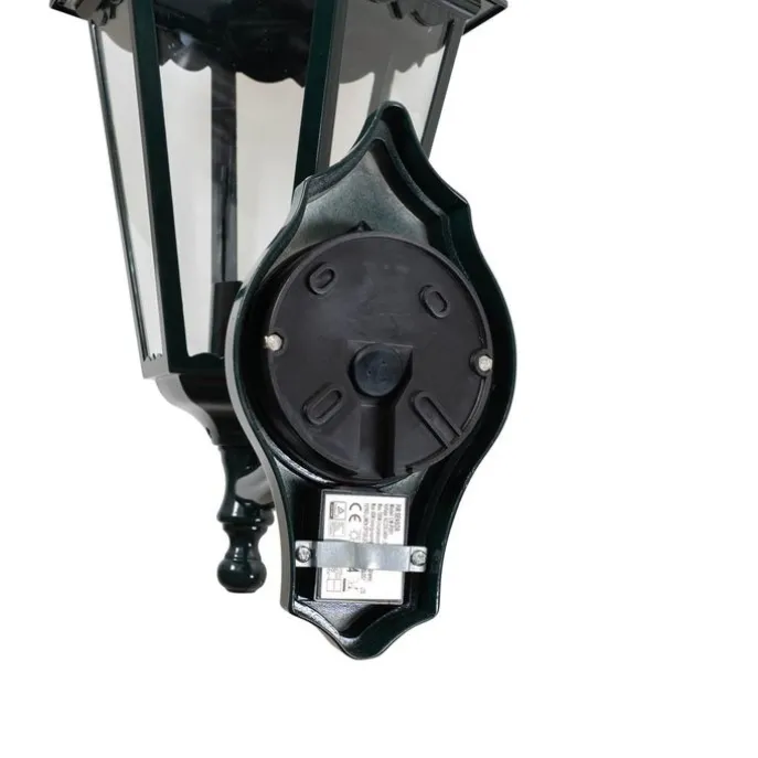 Außenwandlaterne dunkelgrün mit Bewegungsmelder IP44 - New Orleans up