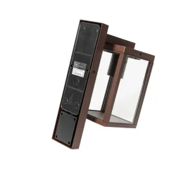 Außenwandlaterne rostbraun mit Bewegungssensor IP44 - Charlois