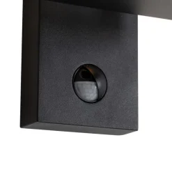 Außenwandlaterne schwarz inkl. LED-Bewegungsmelder - Ferdinand