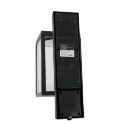 Außenwandlaterne schwarz inkl. LED und Dämmerungssensor - Ferdinand