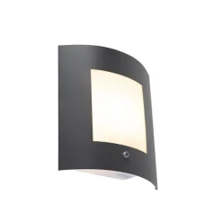 Außenwandleuchte Anthrazit IP44 Hell-Dunkel-Sensor - Emmerald 1