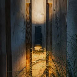 Außenwandleuchte anthrazit IP44 mit Hell-Dunkel-Sensor - Duo