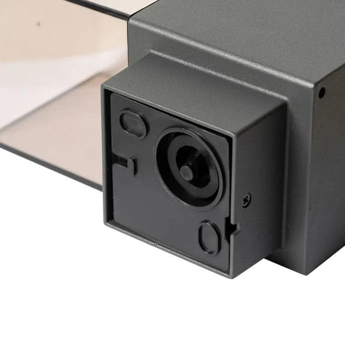 Außenwandleuchte dunkelgrau und Bewegungsmelder IP44 - Dänemark