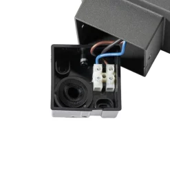 Außenwandleuchte dunkelgrau und Bewegungsmelder IP44 - Dänemark