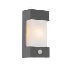 Außenwandleuchte dunkelgrau IP54 Bewegungssensor - Tide