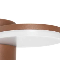 Außenwandleuchte rostbraun inkl. LED IP54 Bewegungssensor - Esmee