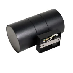 Außenwandleuchte schwarz 2-flammig AR111 IP44 - Duo