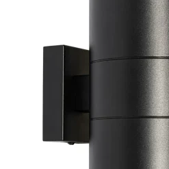 Außenwandleuchte schwarz 2-flammig AR111 IP44 - Duo