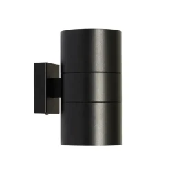 Außenwandleuchte schwarz 2-flammig AR111 IP44 - Duo