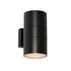 Außenwandleuchte schwarz 2-flammig AR111 IP44 - Duo