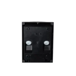 Außenwandleuchte schwarz IP44 mit Dämmerungsschalter - Femke