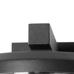 Außenwandleuchte schwarz IP44 mit Bewegungssensor - Joren