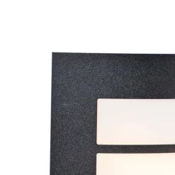 Außenwandleuchte schwarz IP44 mit Bewegungssensor - Miro