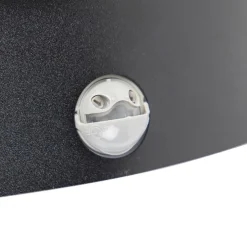 Außenwandleuchte schwarz IP44 mit Bewegungssensor - Miro
