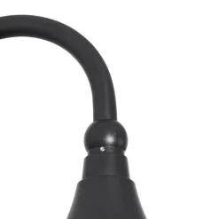 Außenwandleuchte schwarz IP44 inkl. Bewegungsmelder - Daphne