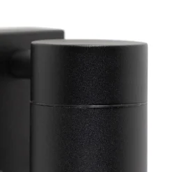 Außenwandleuchte schwarz mit Bewegungsmelder IP44 - Solo