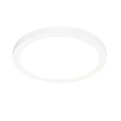 Aufbau- oder Einbaustrahler weiß 30 cm inkl. LED 3-Stufen-Dim-to-Warm mit Dip-Schalter - Trans