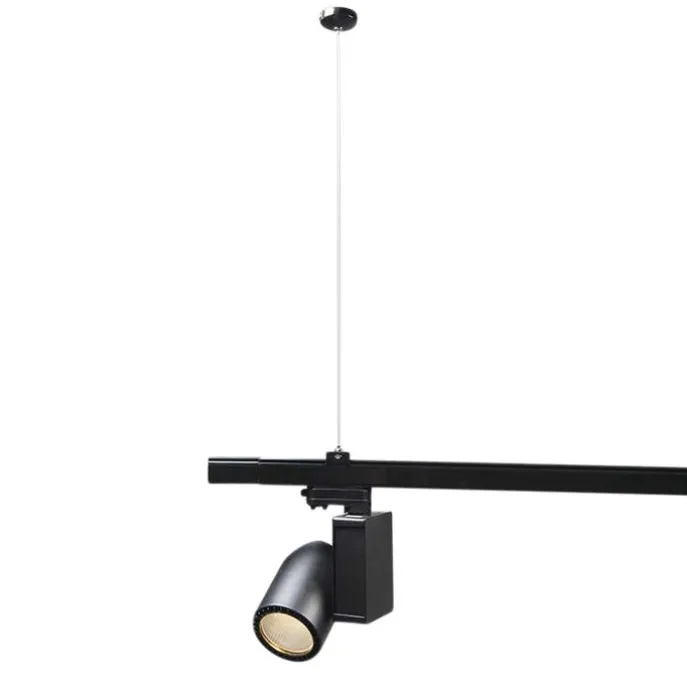 Aufhängeset für 3-Phasen Schiene schwarz - 3-phasig