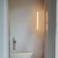 Badezimmer Wandleuchte Messing 62 cm inkl. LED IP44 - Cascada