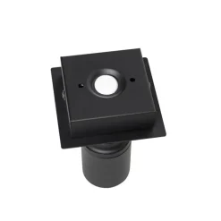 Bad-Spot schwarz quadratisch IP44 inkl. Wifi GU10 - Ducha