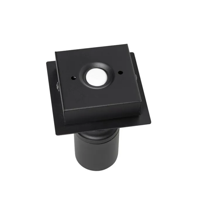 Bad-Spot schwarz quadratisch IP44 inkl. Wifi GU10 - Ducha