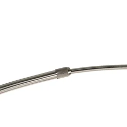 Bogenleuchte Stahl mit Marmorsockel weiß verstellbar - XXL