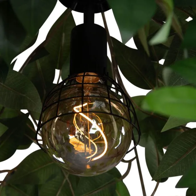 Bohemianische Deckenleuchte Grün - Leavy