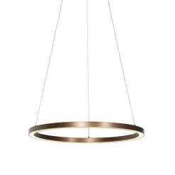Bronze Hängelampe 60 cm inkl. LED 3-stufig dimmbar - Girello