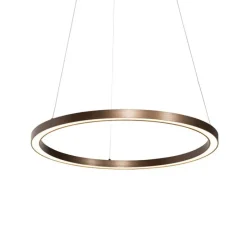 Bronze Hängelampe 60 cm inkl. LED 3-stufig dimmbar - Girello