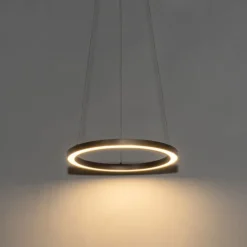 Bronze Hängeleuchte 40 cm inkl. LED 3-stufig dimmbar - Girello