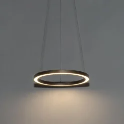 Bronze Hängeleuchte 40 cm inkl. LED 3-stufig dimmbar - Girello