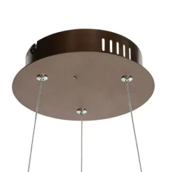Bronze Hängeleuchte 40 cm inkl. LED 3-stufig dimmbar - Girello