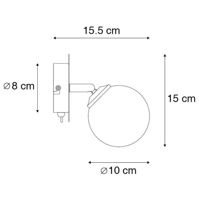 Country Spot gold verstellbar mit Rauchglas - Athen