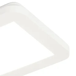 Decke weiß 17 cm inkl. LED 3-stufig dimmbar IP44 - Steve