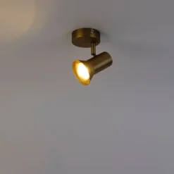 Decken - und Wandstrahler Bronze drehbar und neigbar - Karin 1