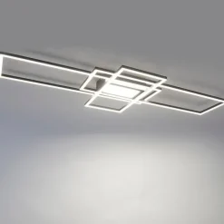 Deckenleuchte Anthrazit inkl. LED, Fernbedienung - Riha