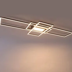 Deckenleuchte Anthrazit inkl. LED, Fernbedienung - Riha