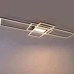 Deckenleuchte Anthrazit inkl. LED, Fernbedienung - Riha