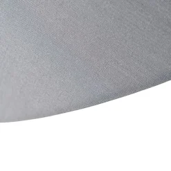 Deckenventilator grau mit Sterneffekt 47cm inkl. LED Dimmbar mit Fernbedienung - Emily