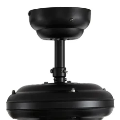 Deckenventilator schwarz 107,5 cm mit Zugschalter - Mistral Busa